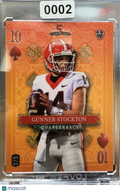 2023 2020 Wild Card Stacked Deck Gunner Stockton #SDPC-GSN Orange 1/5
