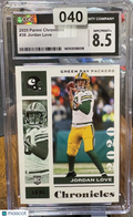 2020 Panini Chronicles Jordan Love #38 CGC 8.5