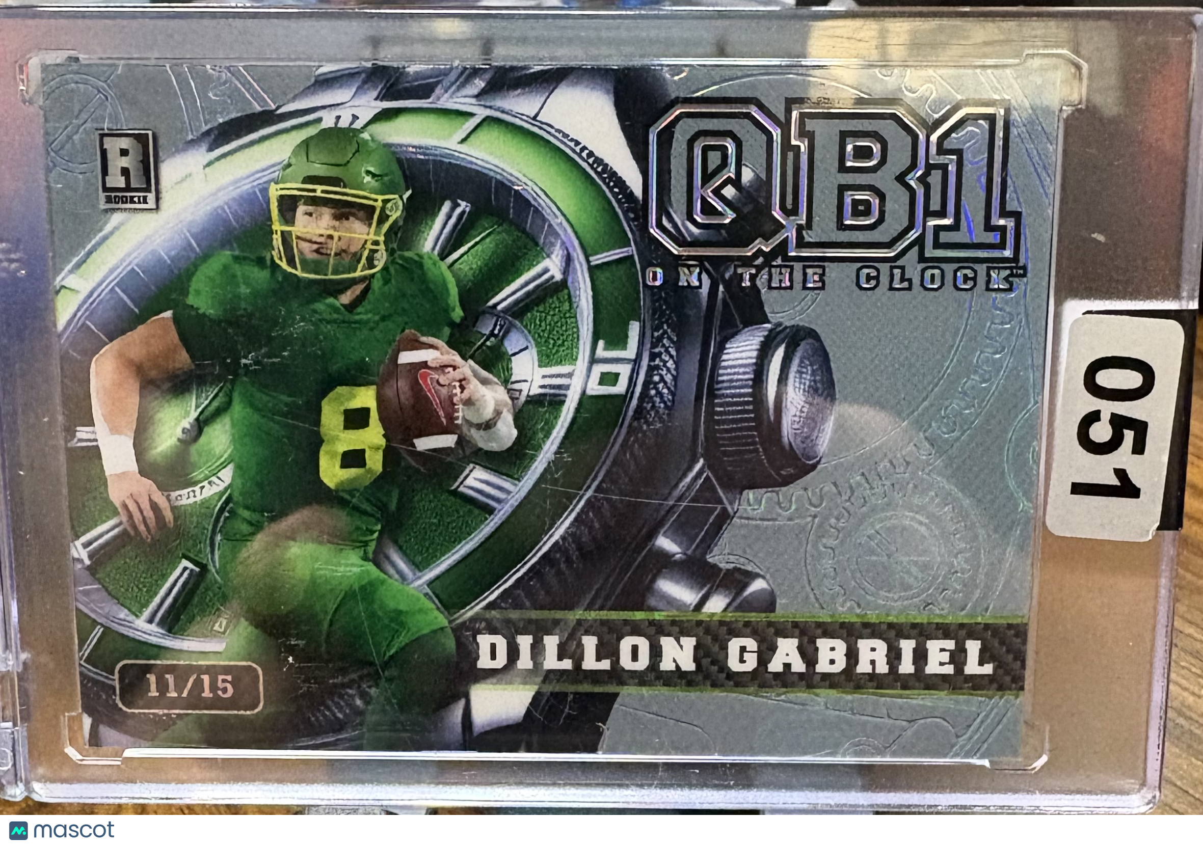 2024 Wild Card On The Clock QB1 Dillon Gabriel #OCW-PT-DG2 QB1 11/15