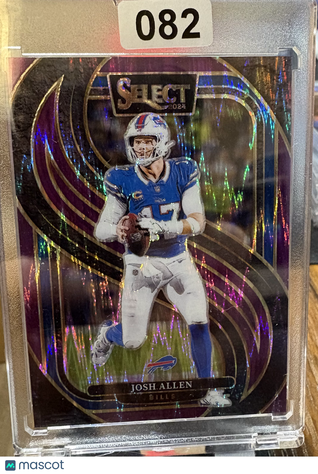 2024 Panini Select Josh Allen #122 Purple Flash/shock 49/360