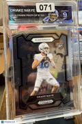 2024 Panini Prizm Draft Picks Drake Maye #103 RC  Mint 9
