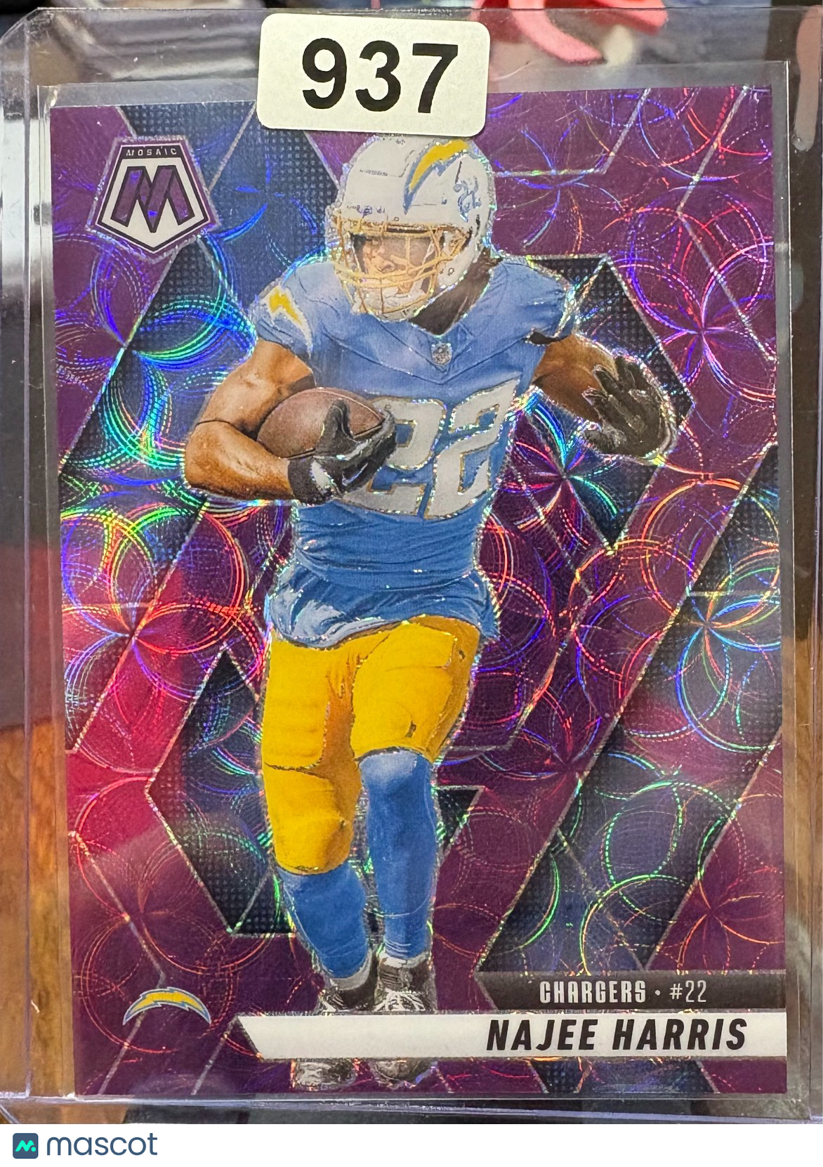 2025 Panini Mosaic Purple Scope Najee Harris 244