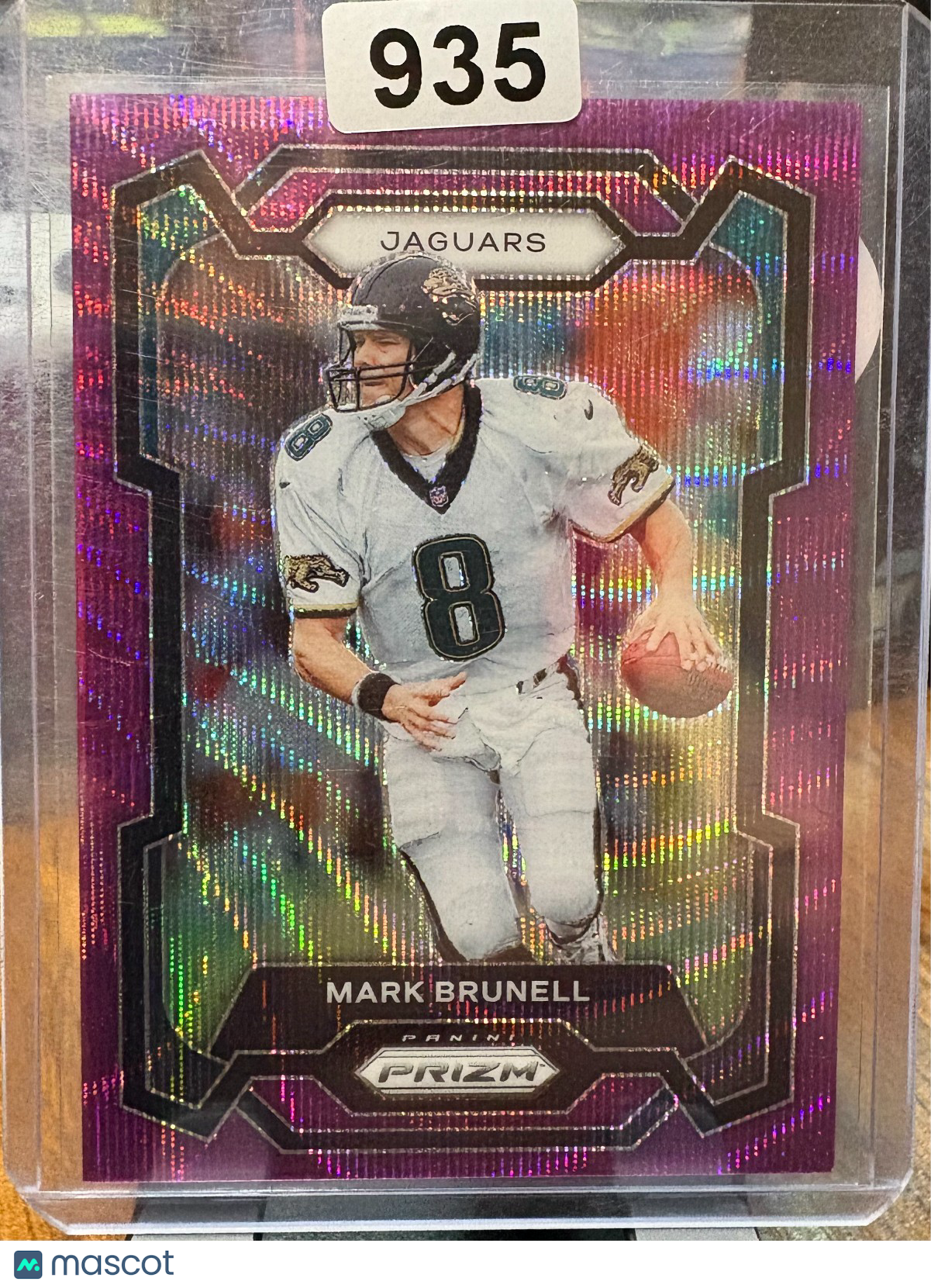 2023 Panini Prizm Mark Brunell Purple Wave 136