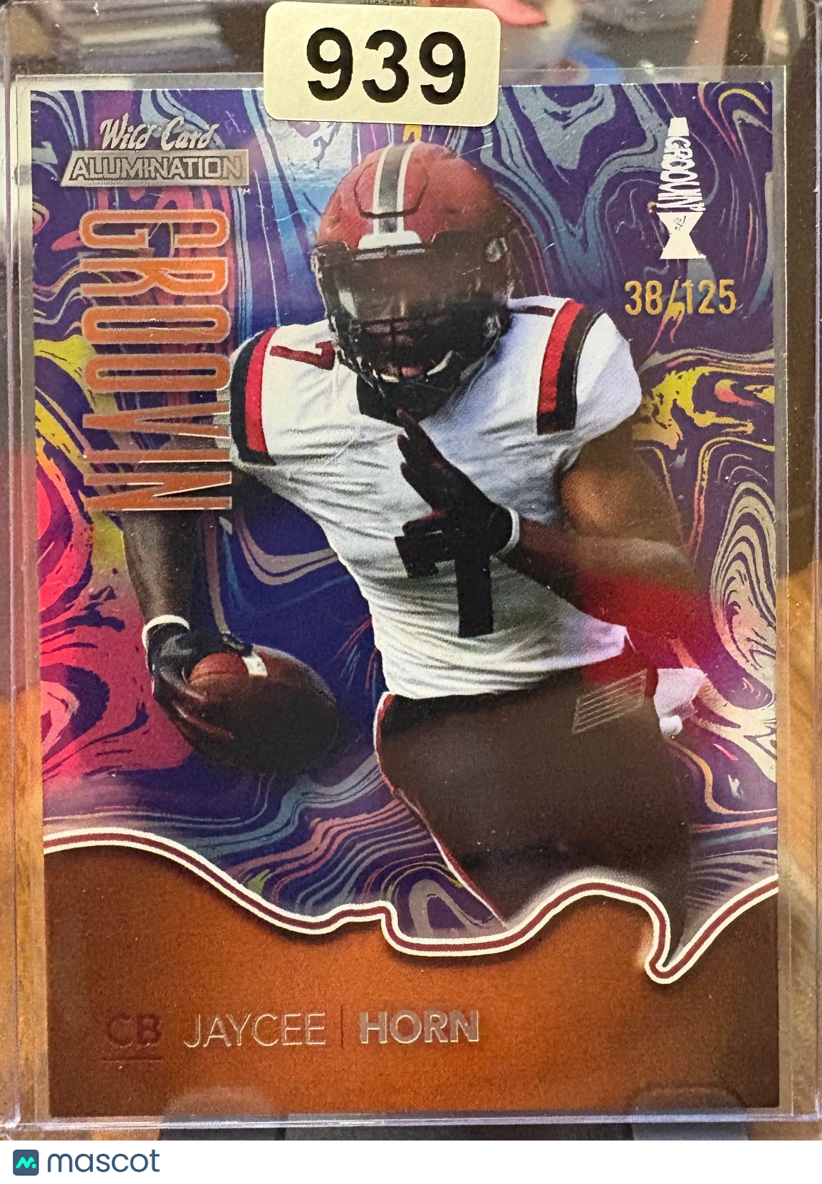 2021 Wild Card Allumination Jaycee Horn BG-14 38/125