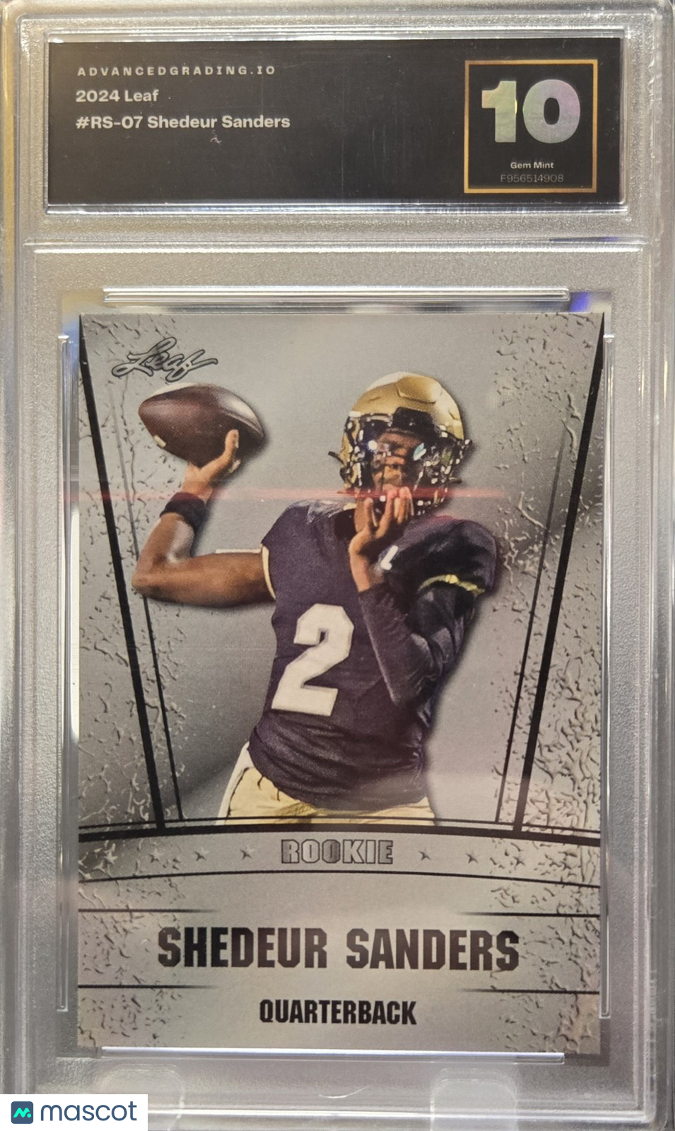 2024 Leaf Shedeur Sanders #RS-07 AiGrading 10