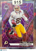 2025 Panini Absolute Purple Scope Santana Moss 210