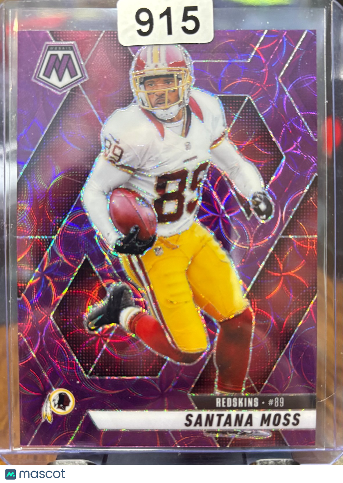 2025 Panini Absolute Purple Scope Santana Moss 210