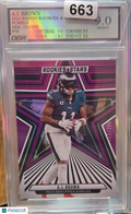 2024 Rookies & Stars AJ Brown #78 Purple 133/299 DSG 9