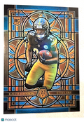 2025 Panini Mosaic Kaleb Johnson RC Rookie Stained Glass OVERSIZE JUMBO #21