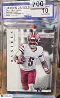 2024 Leaf Rookie Card Jayden Daniels #R-09 Silver CGC 10