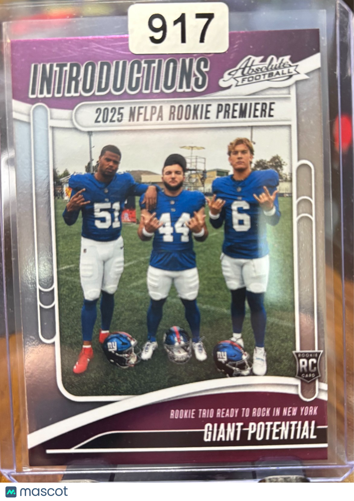 2025 Panini Absolute Introductions Carter, Skattebo, Dart I-CSO