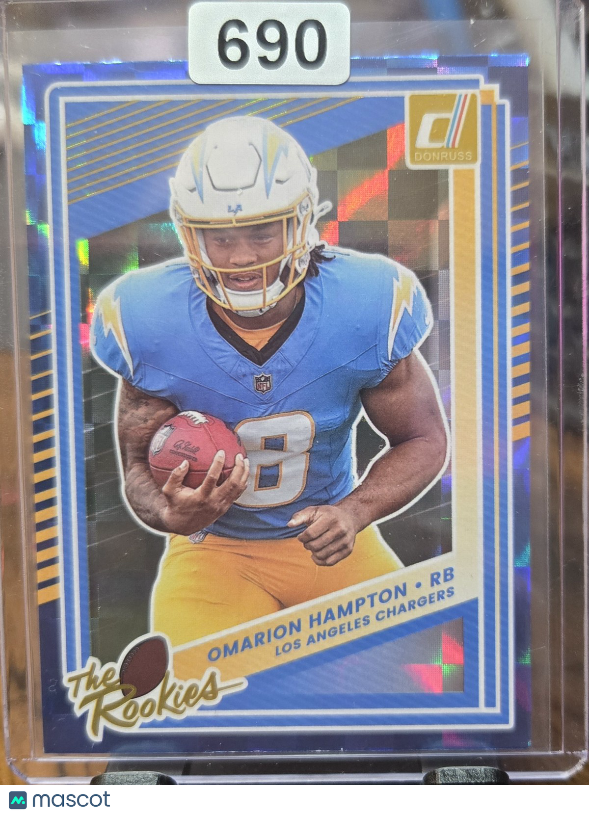 2025 Donruss The Rookies Omarion Hampton #8