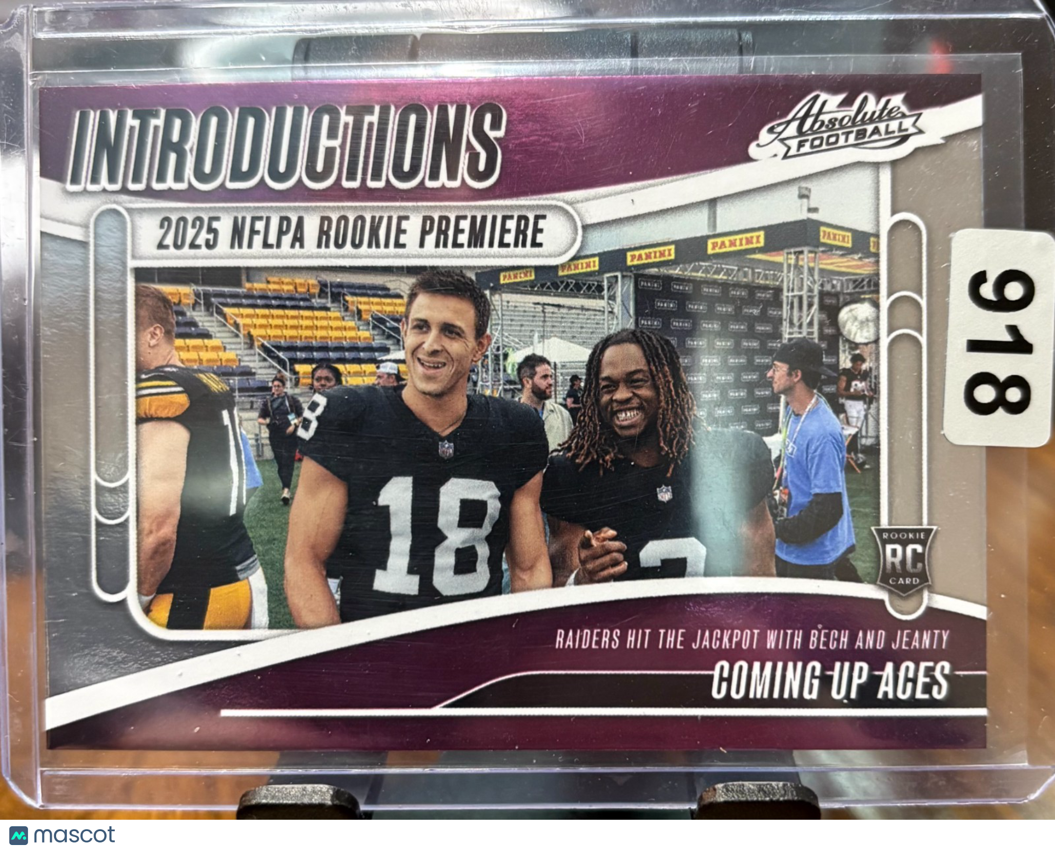 2025 Panini Absolute Introductions Bech & Jeanty I-AJY