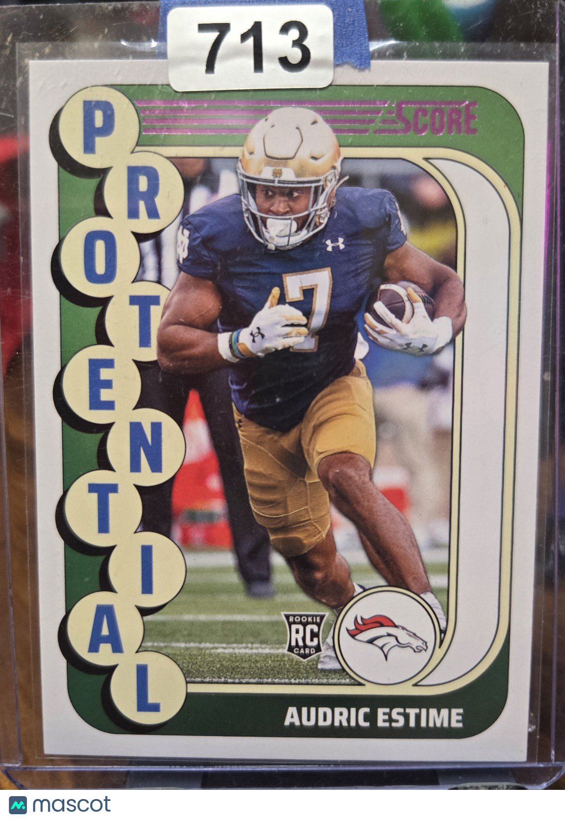 2024 Score Audric Estime #6 RC