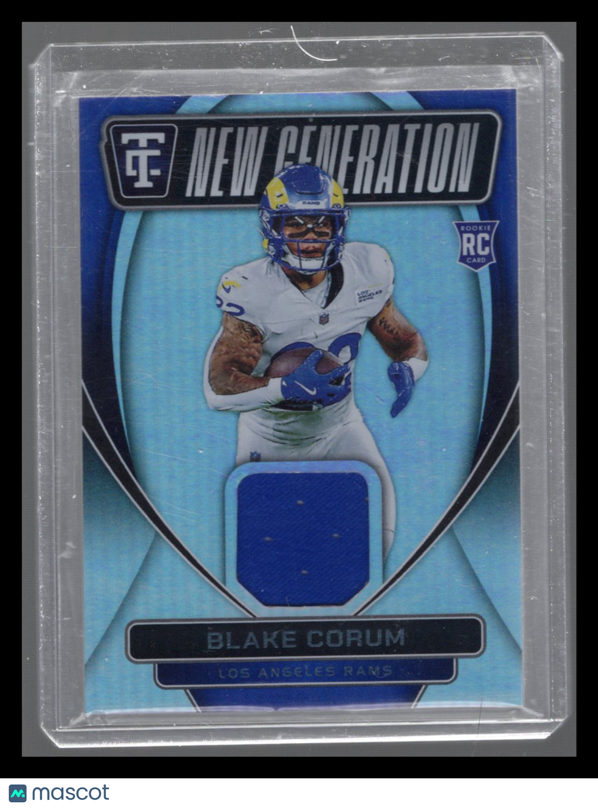 2024 Panini Totally Certified  Blake Corum #NGJ-BCM Rookie Jersey Patch RC