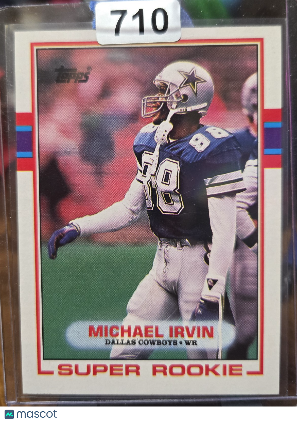 1989 Topps Topps Michael Irvin #383 Super Rookie