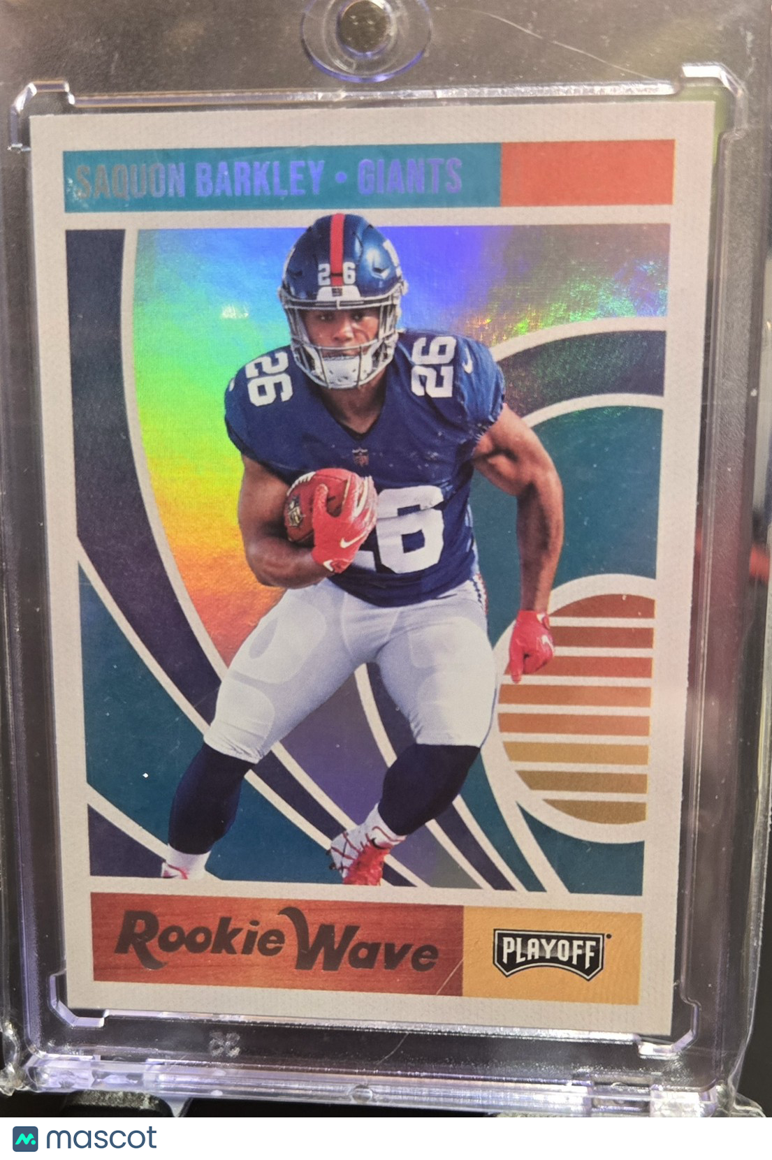 2018 Playoff Playoff Saquon Barkley #2 Rookie Wave