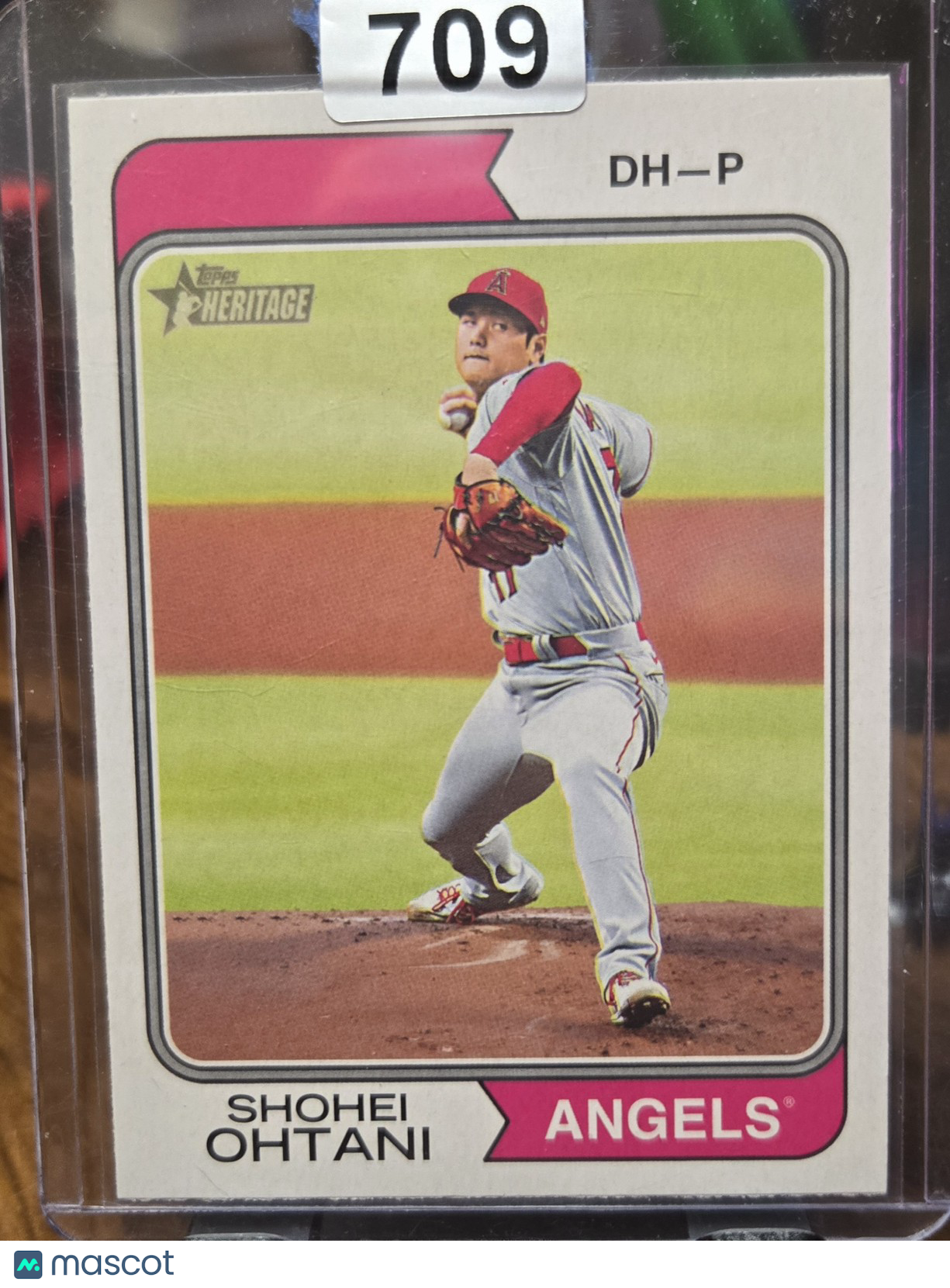 2023 Topps Heritage Shohei Ohtani #20 ERROR NO CITY