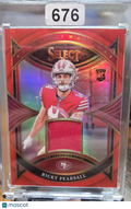 2024 Panini Select Rookie Swatches Ricky Pearsall #RS-RPL RC Patch