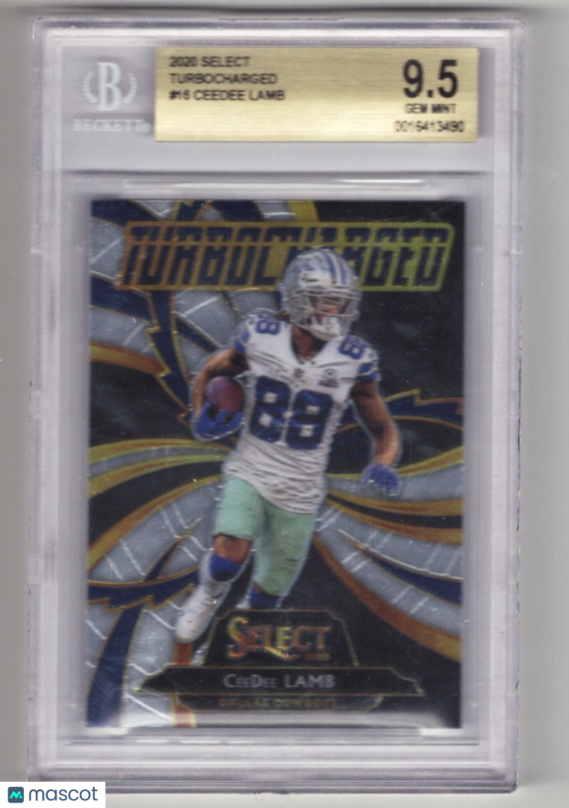 2020 Select Turbocharged CeeDee Lamb #T16 BGS 9.5