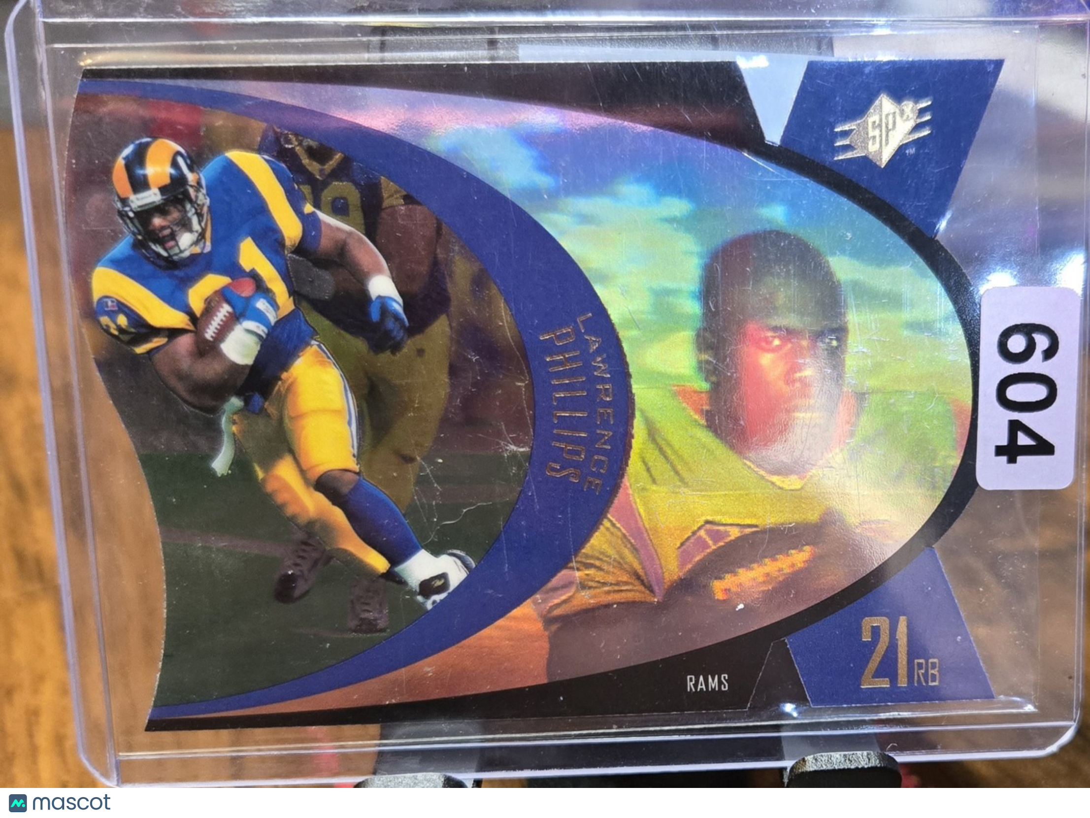 1996 SPx Lawrence Phillips #21