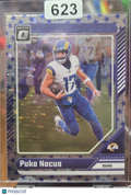 2023 Donruss Optic Puka Nacua #115 Holo Stars