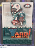 2002 Fleer Box Ricky Williams #N/A Yard Markers GAME WORN Jersey