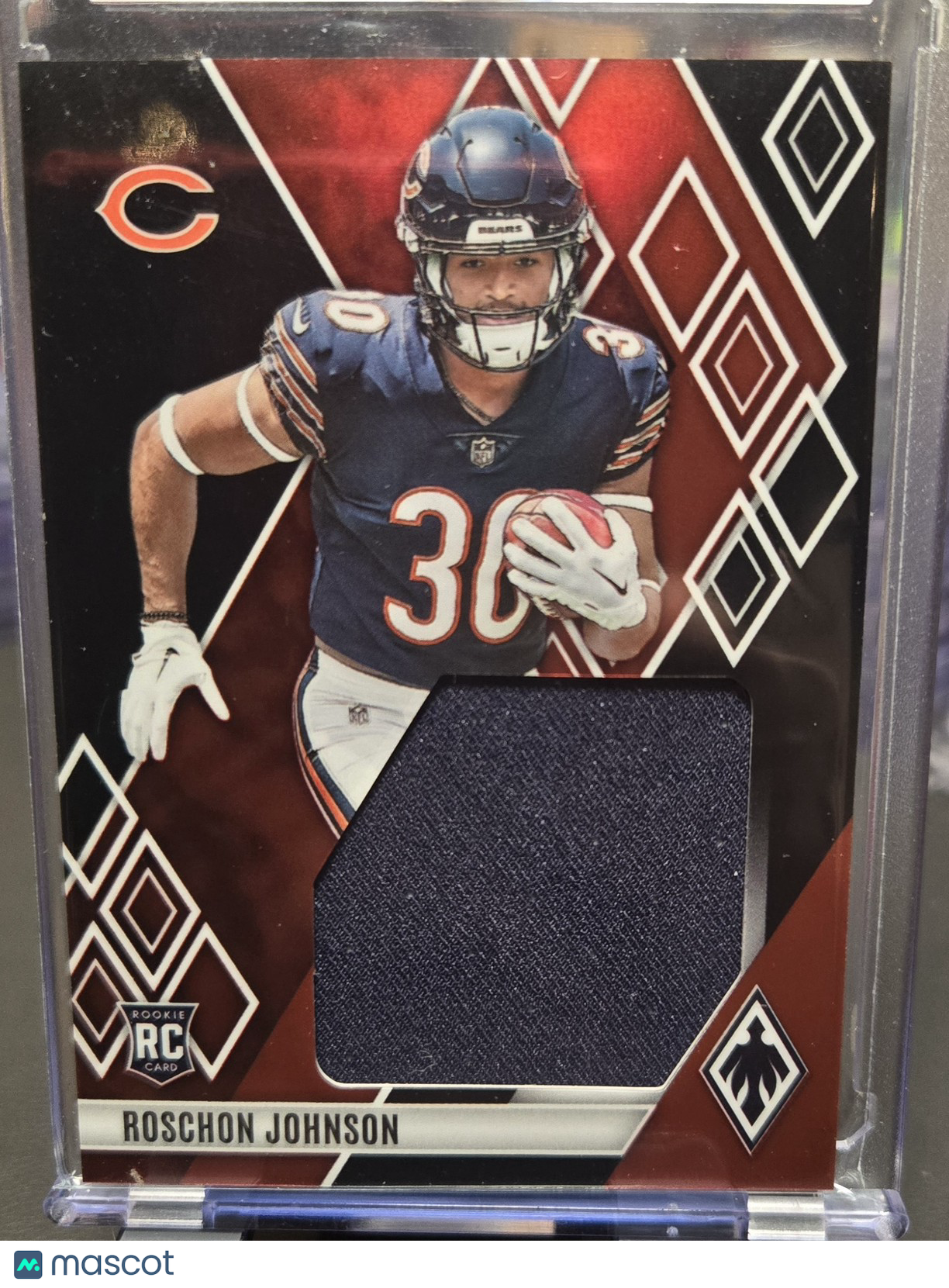 2023 Panini Phoenix Roschon Johnson #RJM-RJ 41/125 Jersey Patch RC