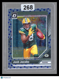 2024 Donruss Optic Josh Jacobs #70 Blue Stars