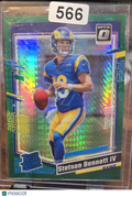 2023 Donruss Optic Rated Rookie Stetson Bennett IV #267 Green Holo