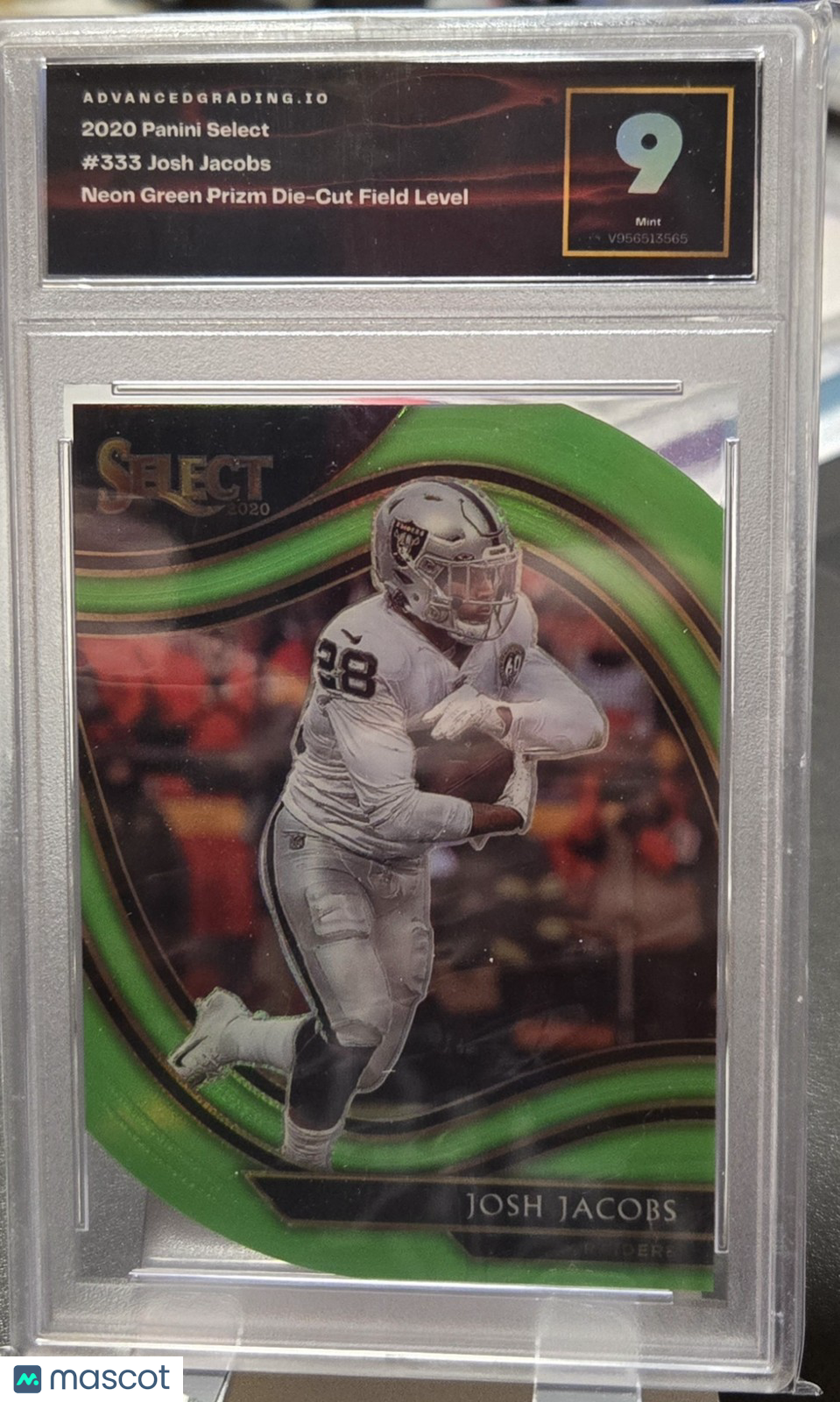 2020 Panini Select Josh Jacobs #333 Mint 9