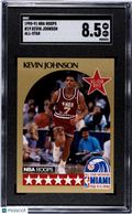 1990 Nba Hoops Kevin Johnson #19 All Star SGC 8.5