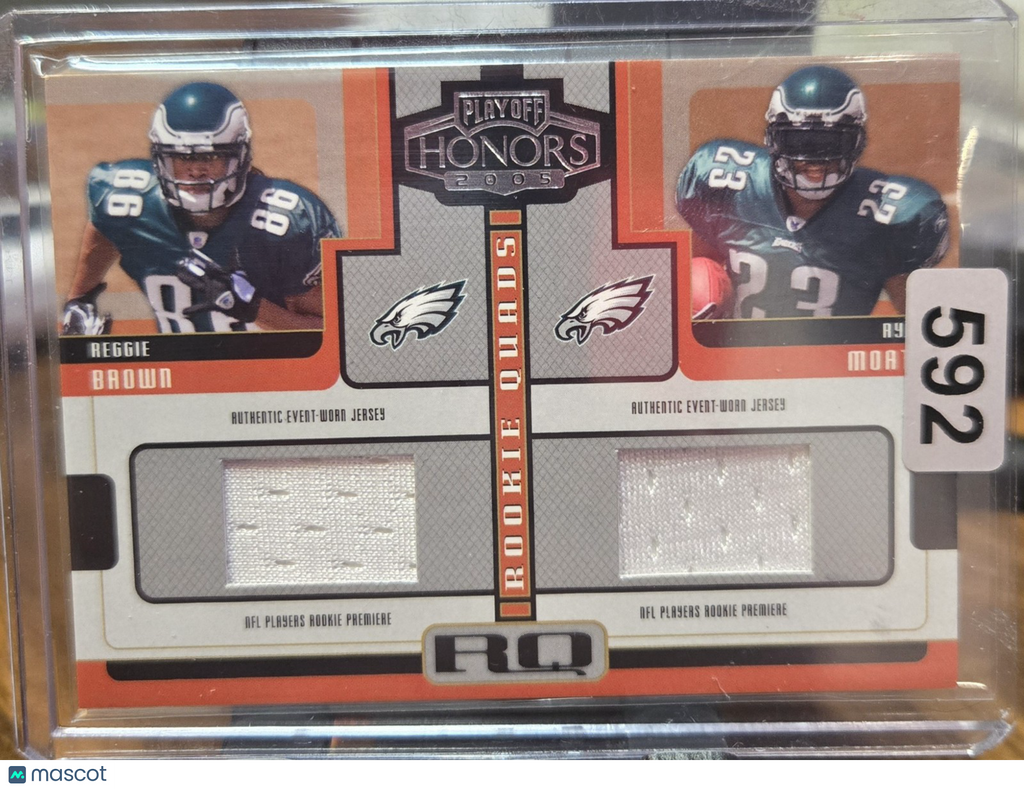 2005 Playoff Honors R. Brown/R. Moats/M. Bradley/ K. Orton #RQ-6  163/250