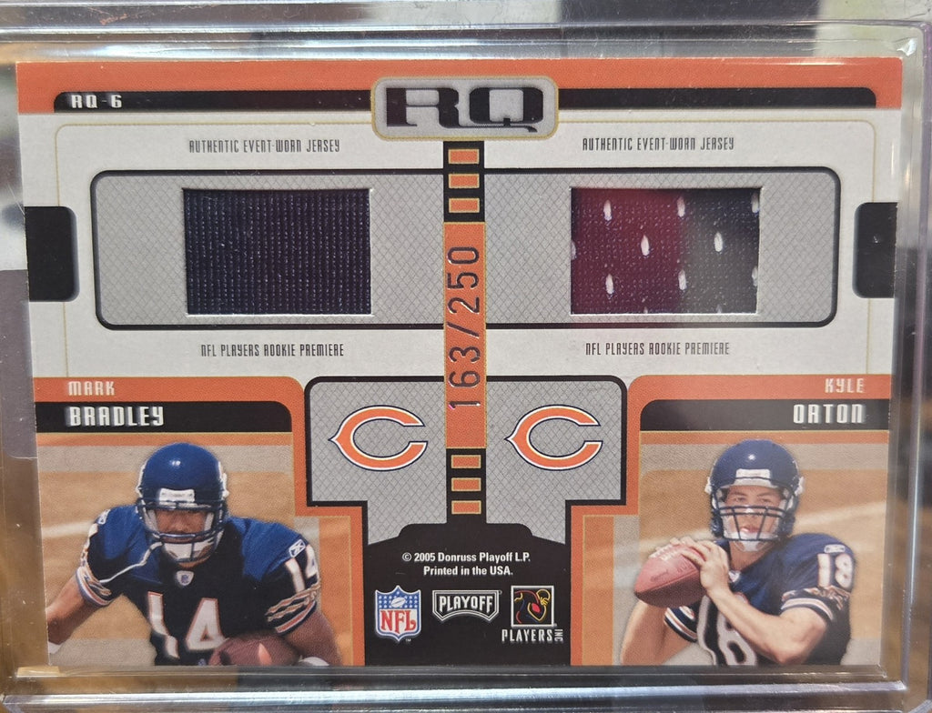 2005 Playoff Honors R. Brown/R. Moats/M. Bradley/ K. Orton #RQ-6  163/250