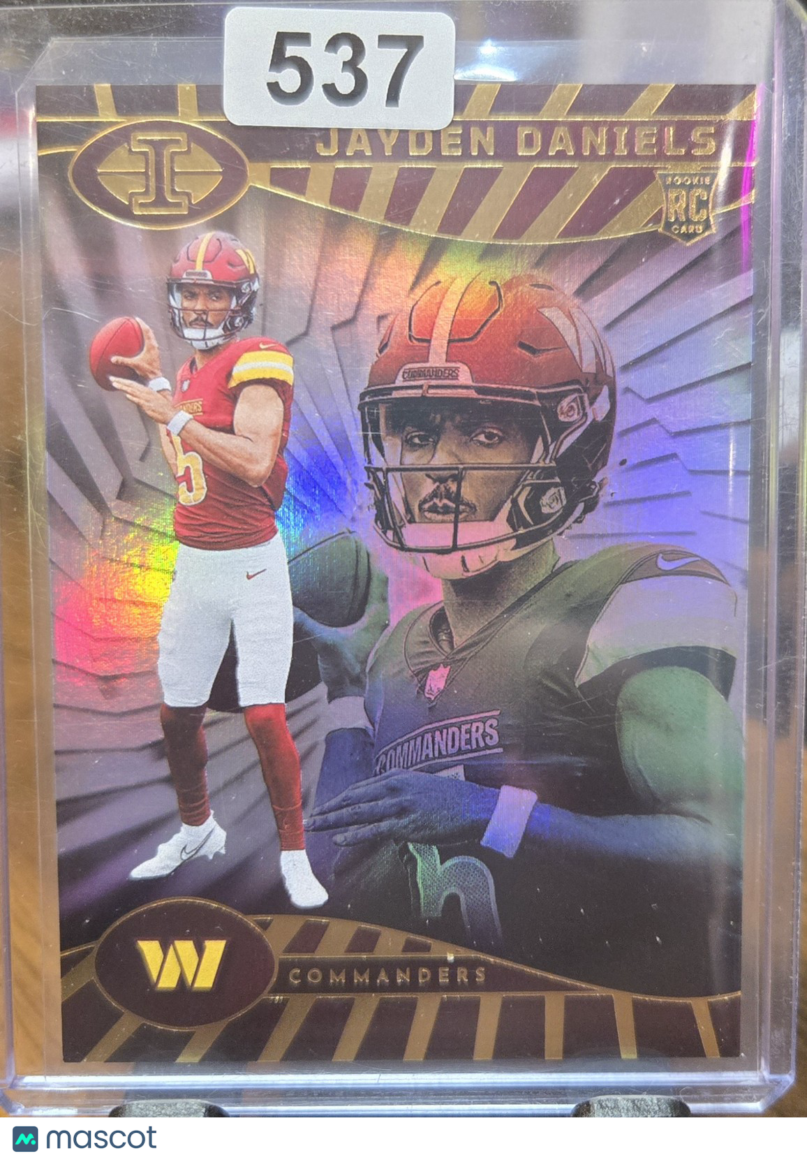 2024 Panini Illusions Jayden Daniels #93 RC