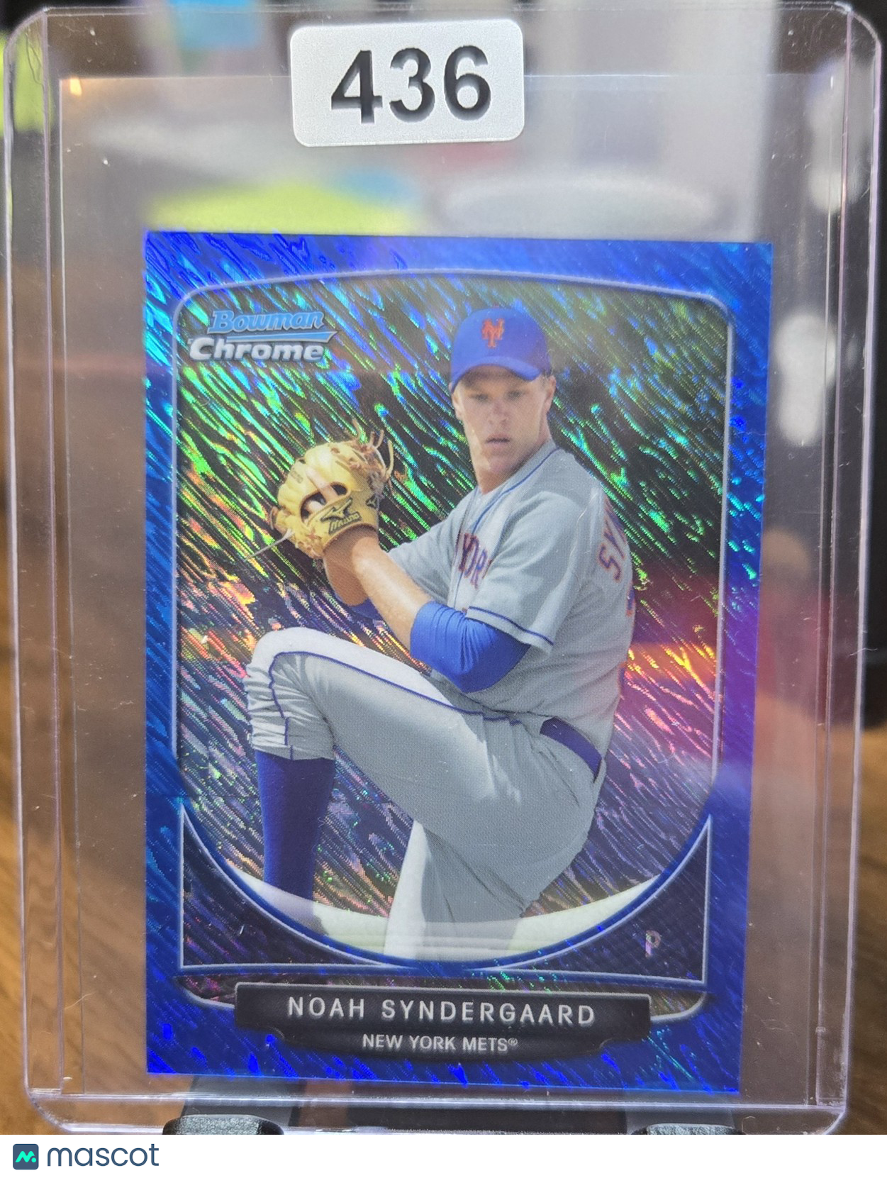 2013 Topps Bowman MINI Noah Syndergaard #CC-NYM3 Blue Shimmer
