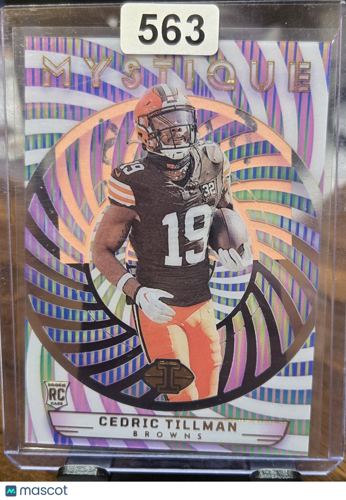 2023 Panini Illusions Mystique Cedric Tillman #4 Rainbow RC