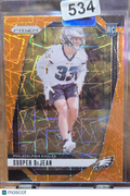 2024 Panini Prizm Cooper DeJean #321 Orange Lazer RC
