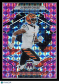 2023 Panini Mosaic Ja'Marr Chase #264 Pink Mozaic