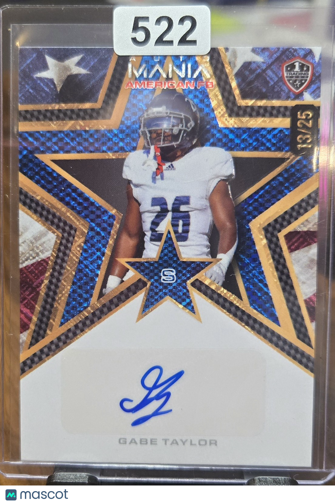 2024 Wild Card Auto Mania Gabe Taylor #AMAS-GT Autograph 13/25