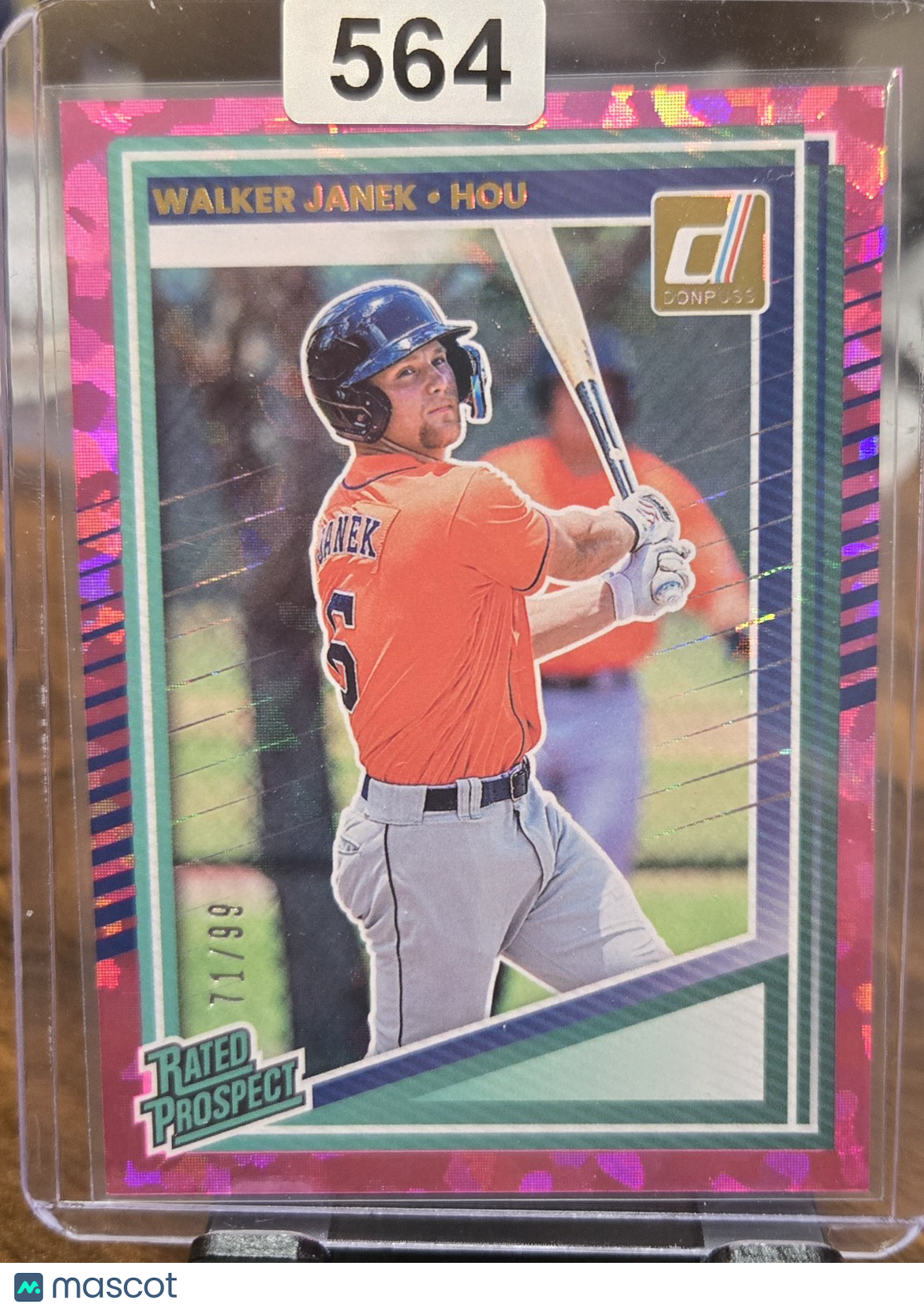 2025 Panini Donruss Walker Janek #176 Pink 71/99