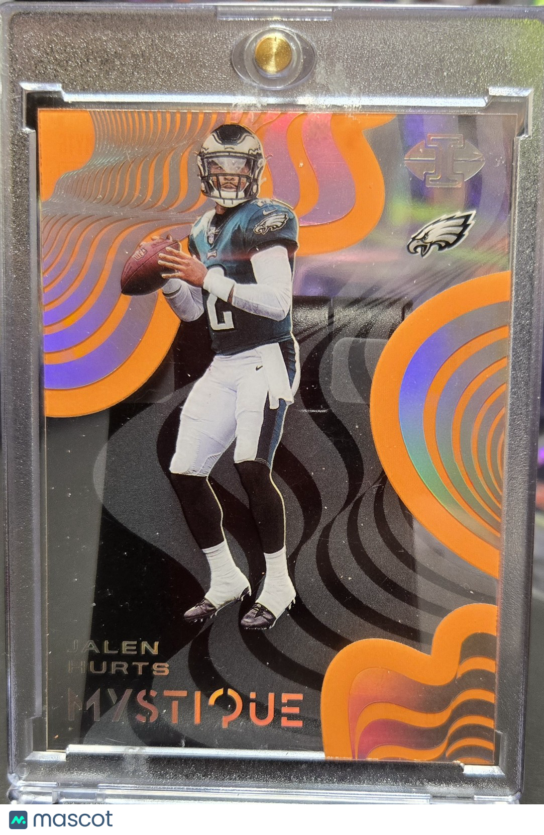 2020 Panini Illusions Mystique Jalen Hurts #MY16 Orange