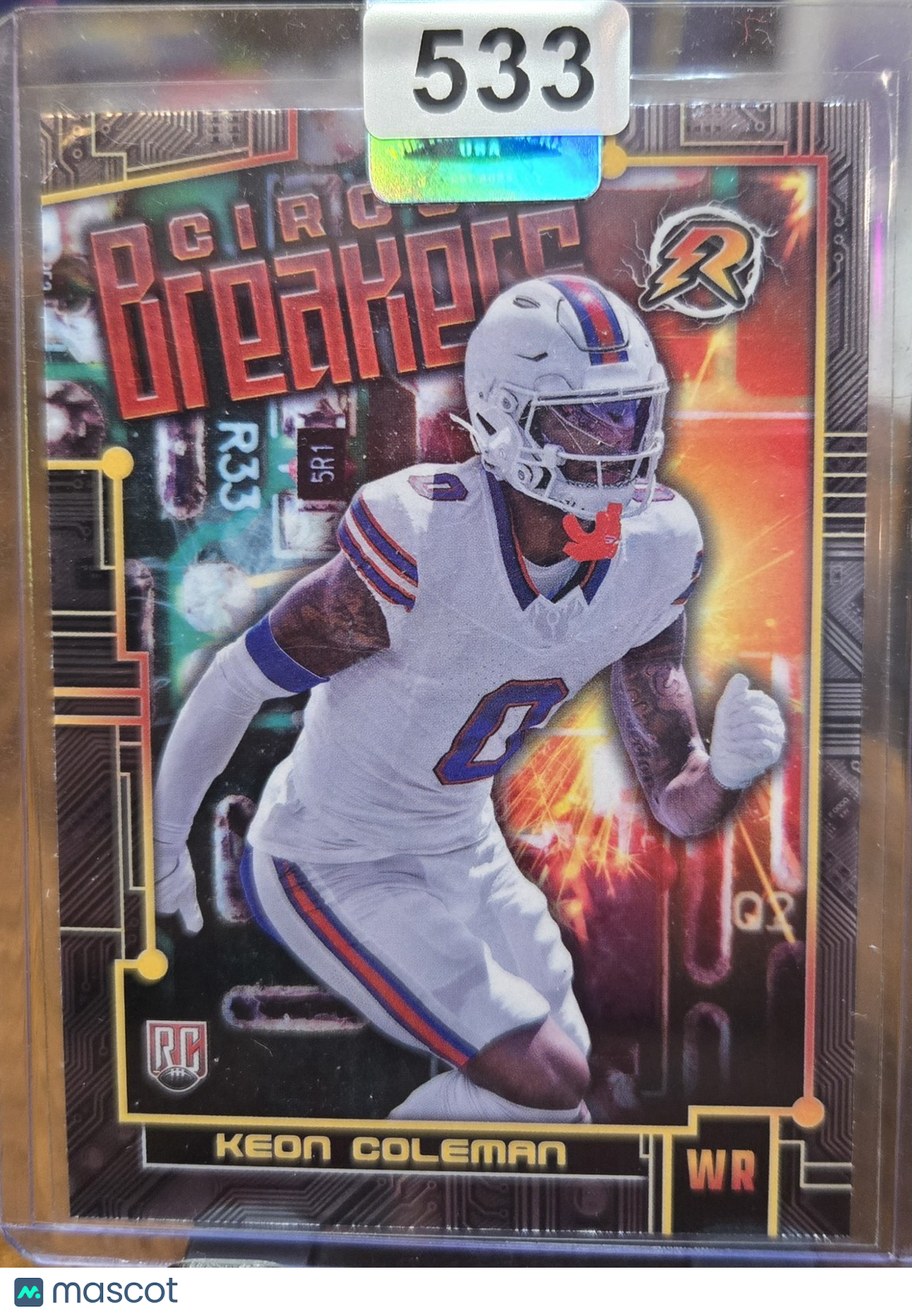 2025 Topps Circuit Breakers Keon Coleman #CB-6