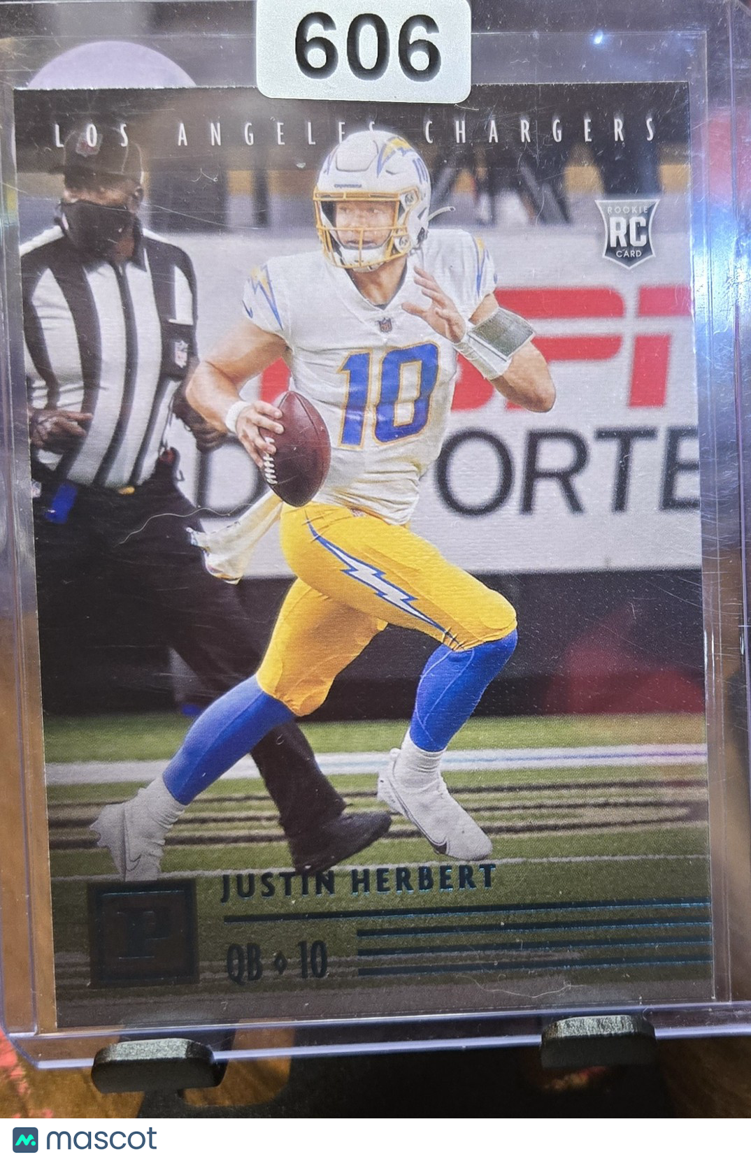 2020 Panini Donruss Justin Herbert #PA-3 RC