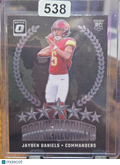 2024 Donruss Optic Jayden Daniels #7 Rookie Recruits RC