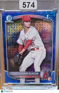 2025 Bowman Chrome George Klassen #DCP-63 Blue Mojo Refractor 104/150