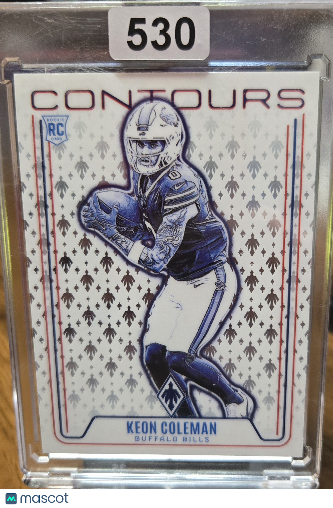 2024 Panini Contours Keon Coleman #CON-KCN RC