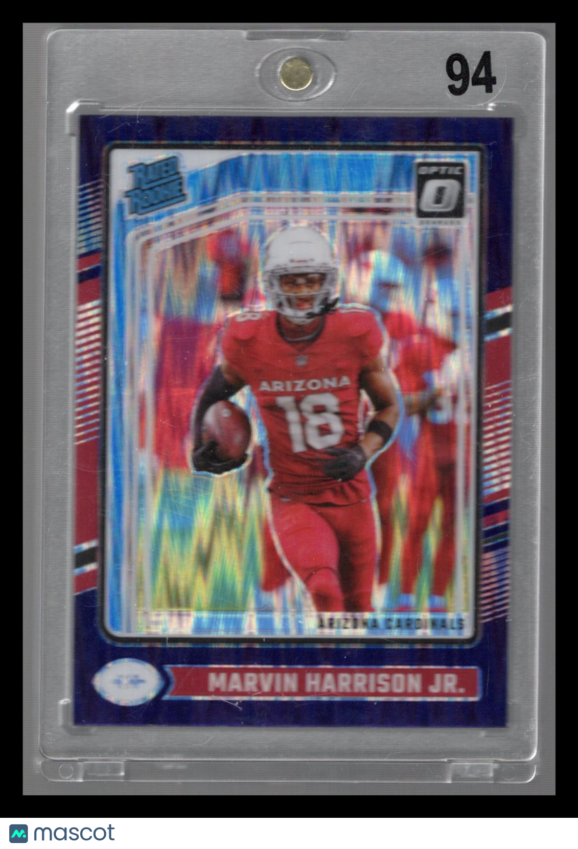 2024 Donruss Optic Rated Rookie Marvin Harrison Jr. #276 Purple Shock