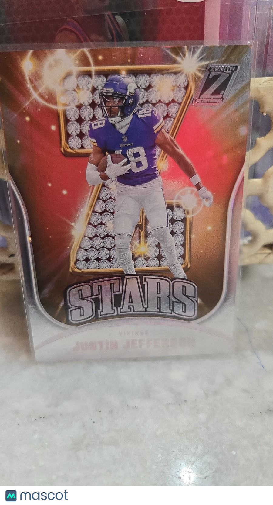 Justin Jefferson Panini Z Stars #19 Silver