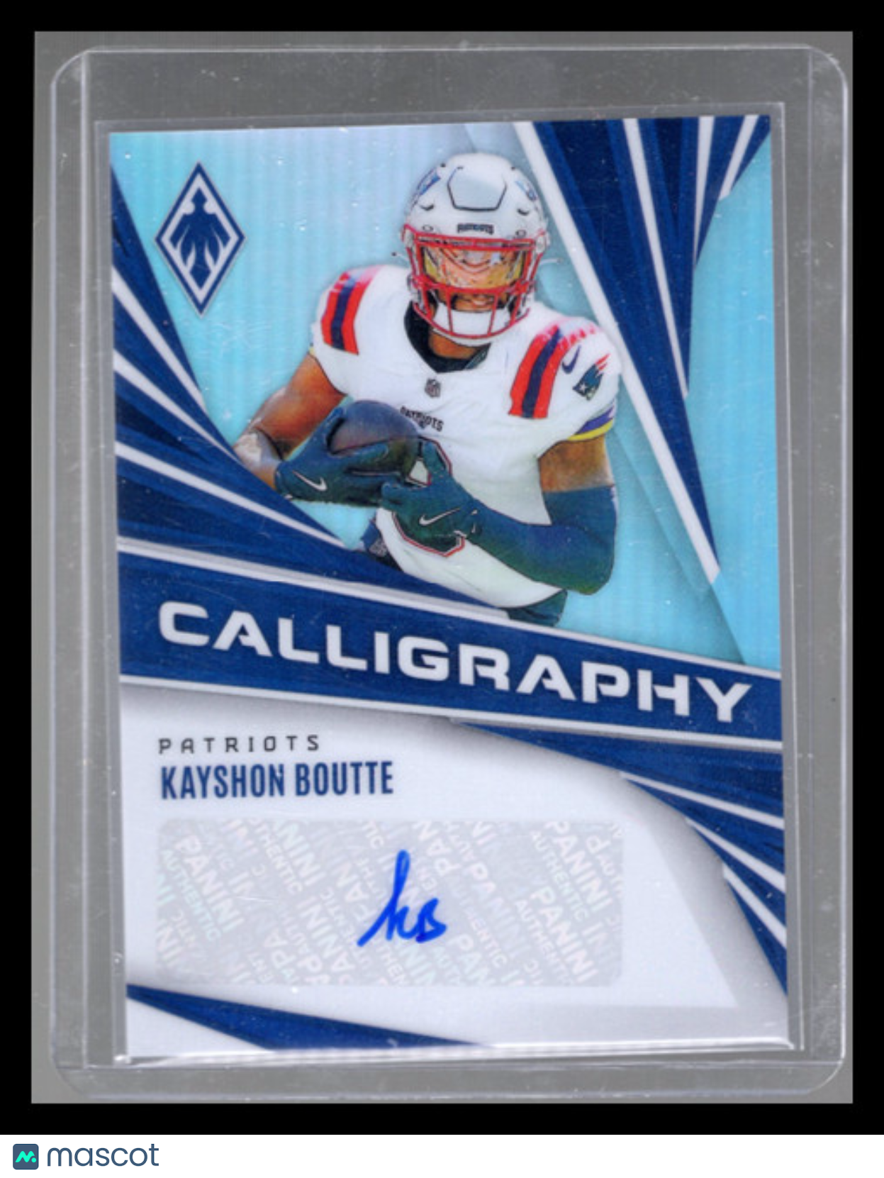 2023 2024 Panini Phoenix Calligraphy Kayshon Boutte #C-KBO Autograph